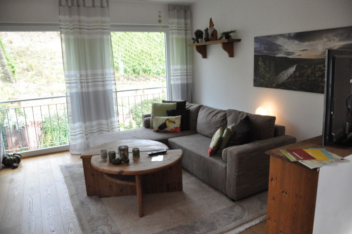 Wine witch, comfortably equipped non-smoking apartment with two terraces