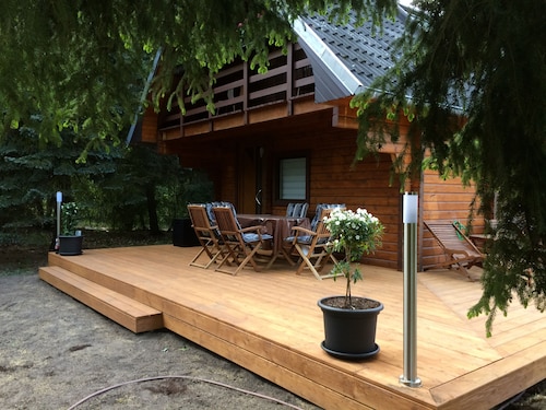 Ferienhaus Balkenvilla Kolberg / Heidesee/ Brandenburg