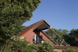 Exterior - Wide view from the terrace. Quiet. Switch off and relax! (Angermünde)