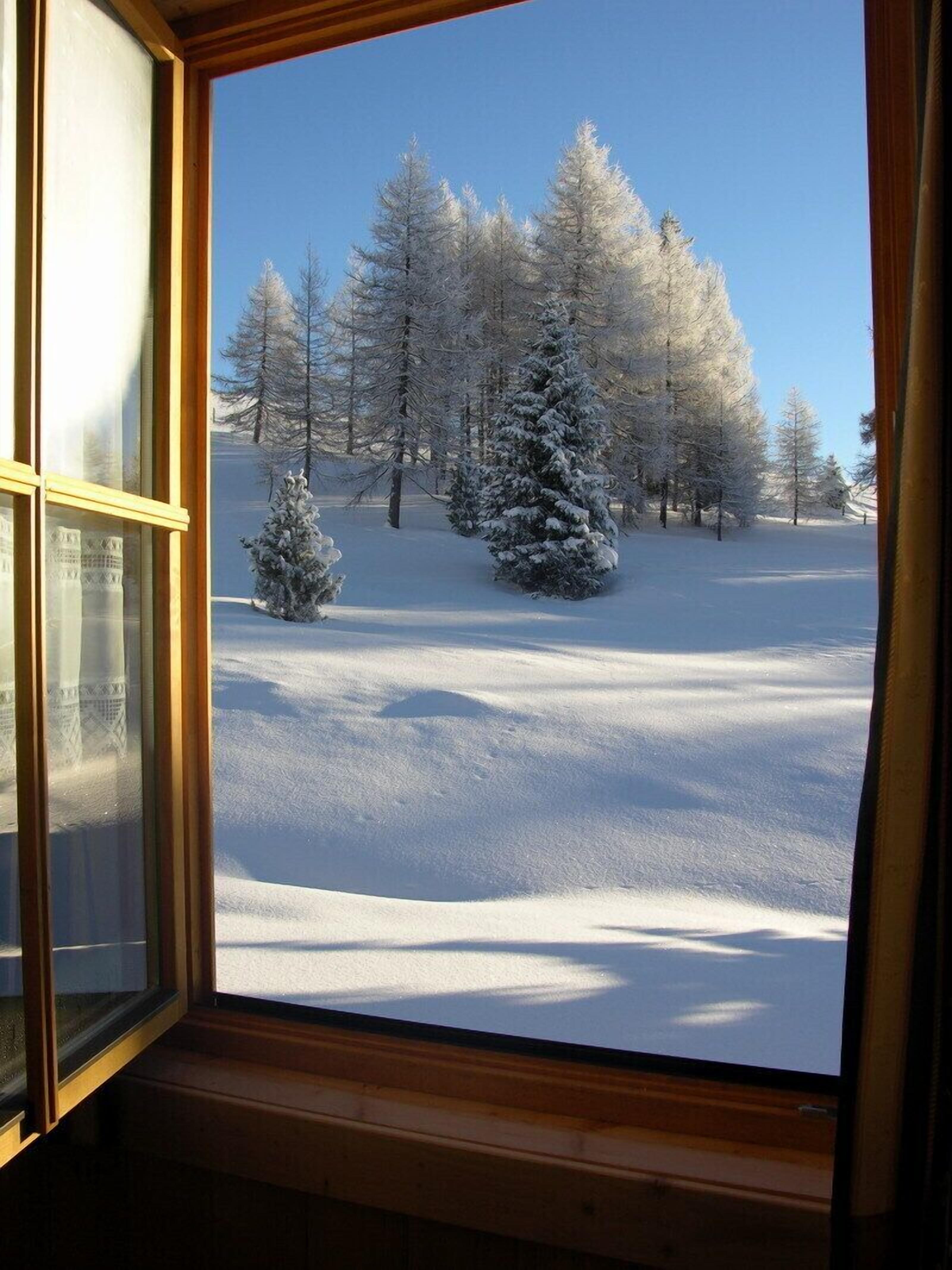 Blick aus dem großen Schlafzimmer 