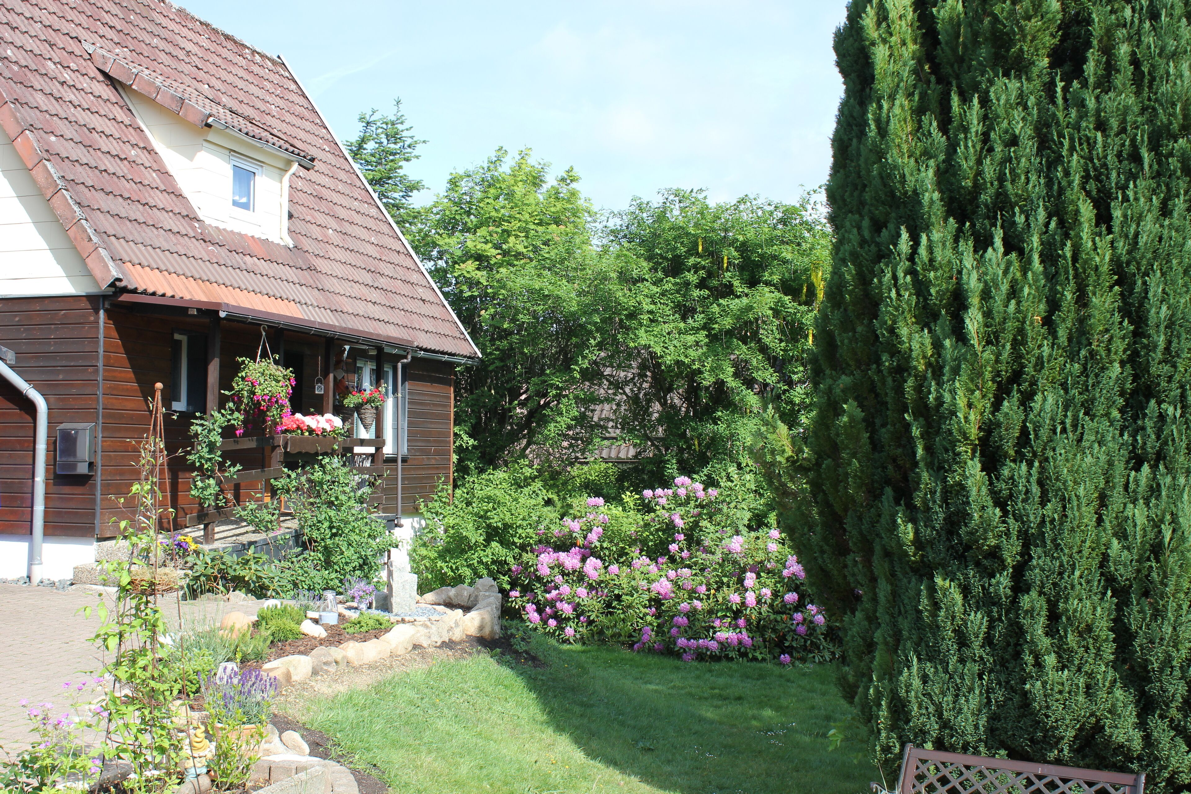 Non-smoking holiday home with beautiful views of the Wurmberg