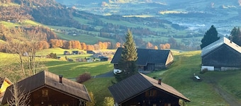 In the middle of the skiing and hiking area Bödele