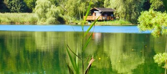 Bucherhof idyllic single location near the forest with its own lake, pure nature.