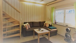 TV, books - Small vacation home with charm (45 sqm) (Prerow)