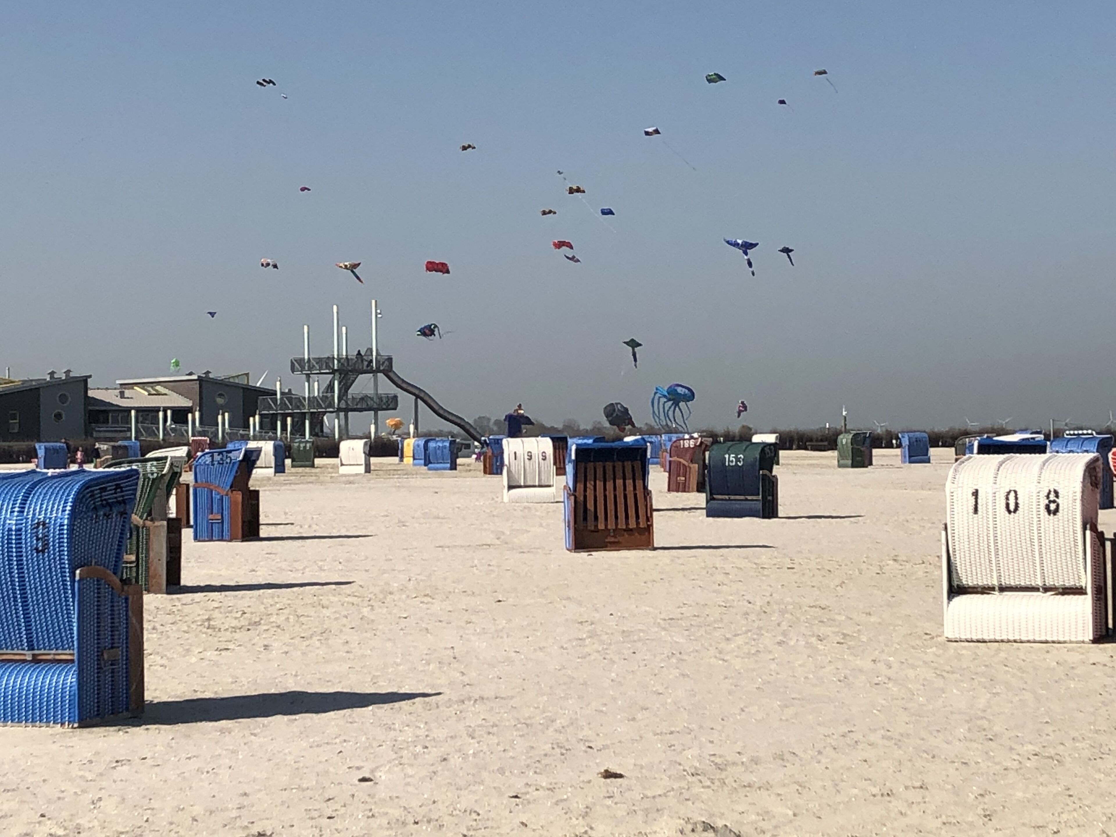 Vlak bij het strand