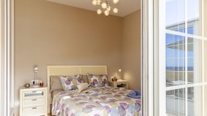 2 chambres, fer et planche Ă repasser, Wi-Fi gratuit, draps fournis