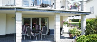 **** Comfort apartment Small Kylltal in Oberstadtfeld / Eifel, 30 sqm south terrace