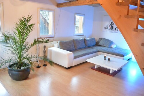 To Bayreuth only 9 km, family friendly, living area 220 m2, free parking, air conditioning, terrace