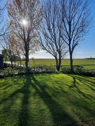 Holidays directly behind the dike in the apartment on the Ferienhof Kohn