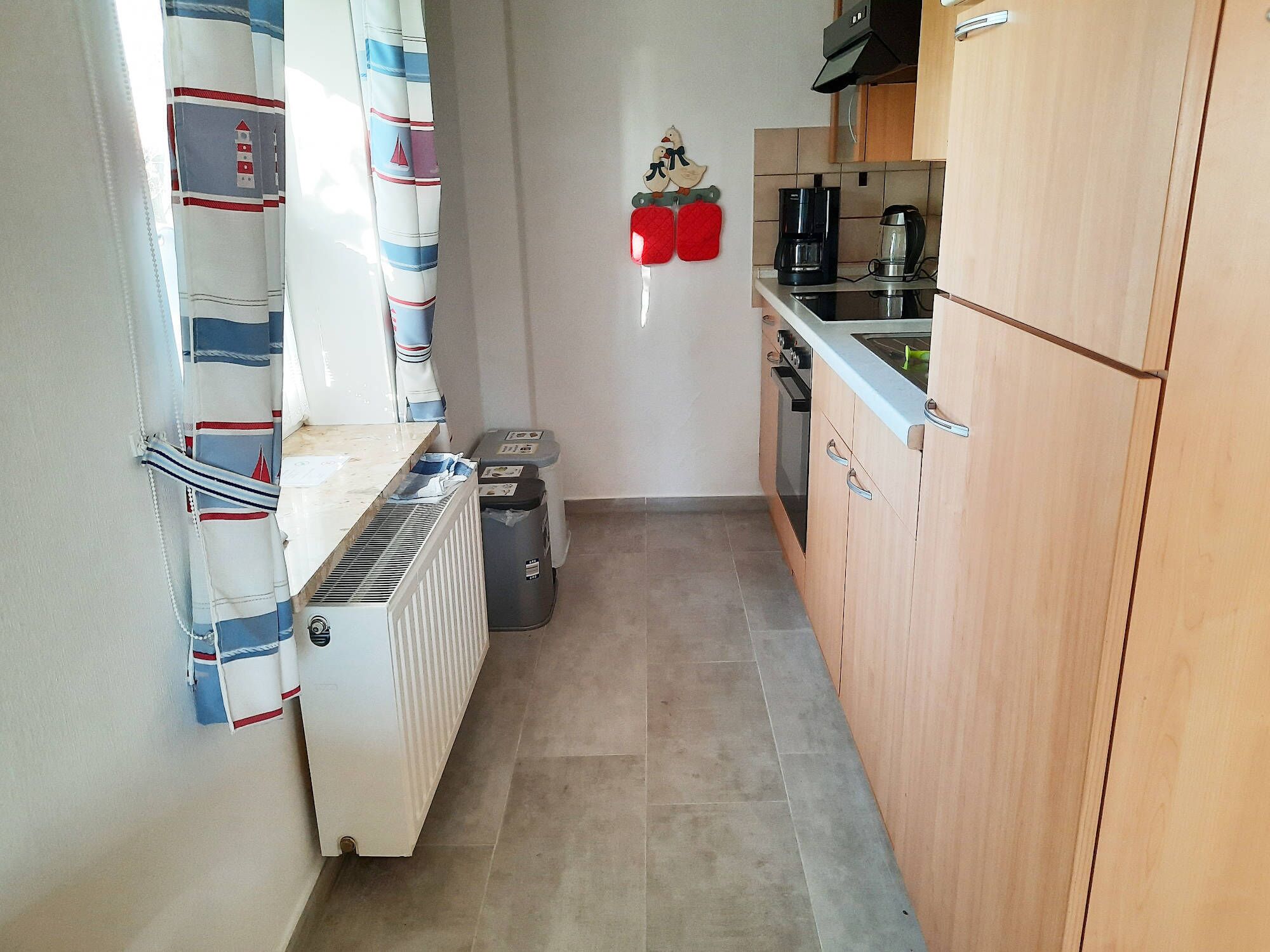 Holidays directly behind the dike in the apartment on the Ferienhof Kohn