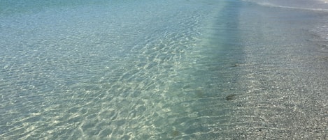 靠近海滩