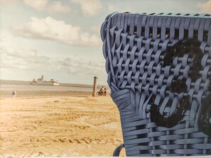 Beach nearby, sun-loungers