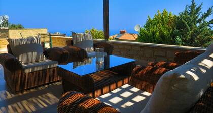 Villa Preveli, Familienvilla, privater Pool, zu Fuß in die Taverne, Internetflat