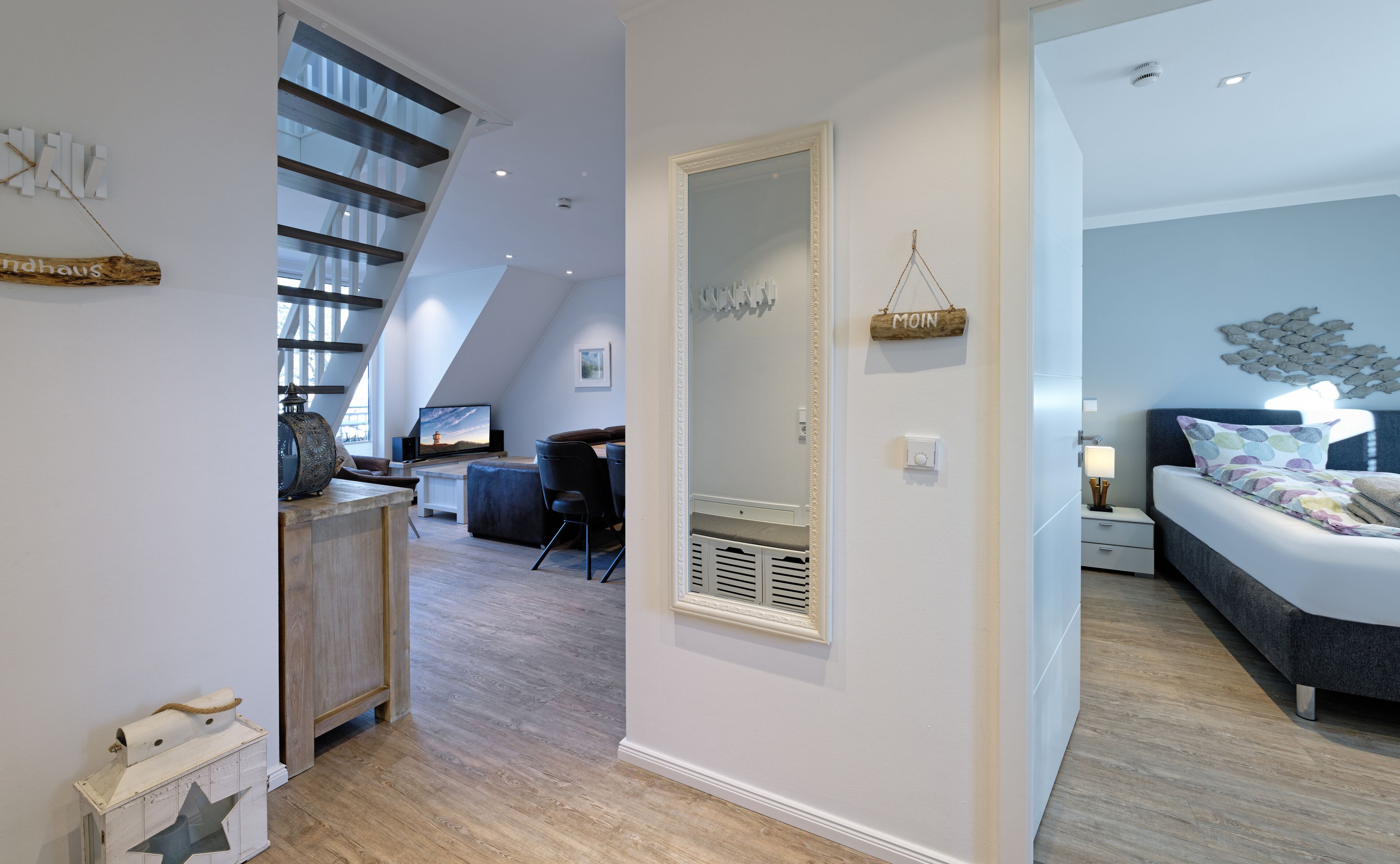 2 Schlafzimmer, Bettwäsche