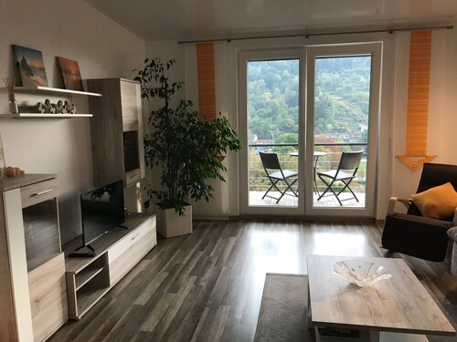 Modern holiday home with a beautiful view of Wolfsburg