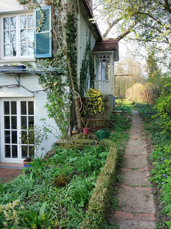 Overnattingsstedets uteomr�åder