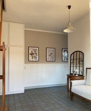 Interior - Vacation accommodation "Verwalterhaus" with view of the horse pasture -Gut Wittmoldt- (Wittmoldt)