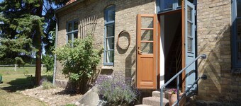 Vacation accommodation "Verwalterhaus" with view of the horse pasture -Gut Wittmoldt-