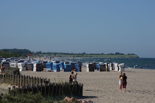 Wunderschönes Blockhaus - Wlan inkl. - nur 5 Minuten zum Strand 