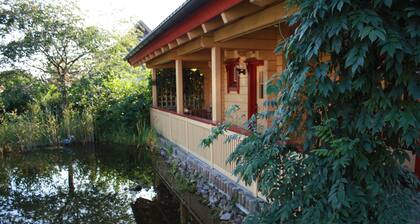 Cabaña de madera cerca del parque natural de Harz, a solo 3 km de Wernigerode