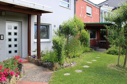 Ferienwohnung Garten - Ferienwohnung Christin