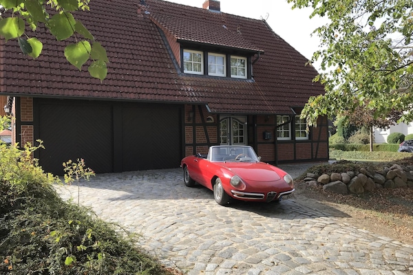 Parking in front of the house