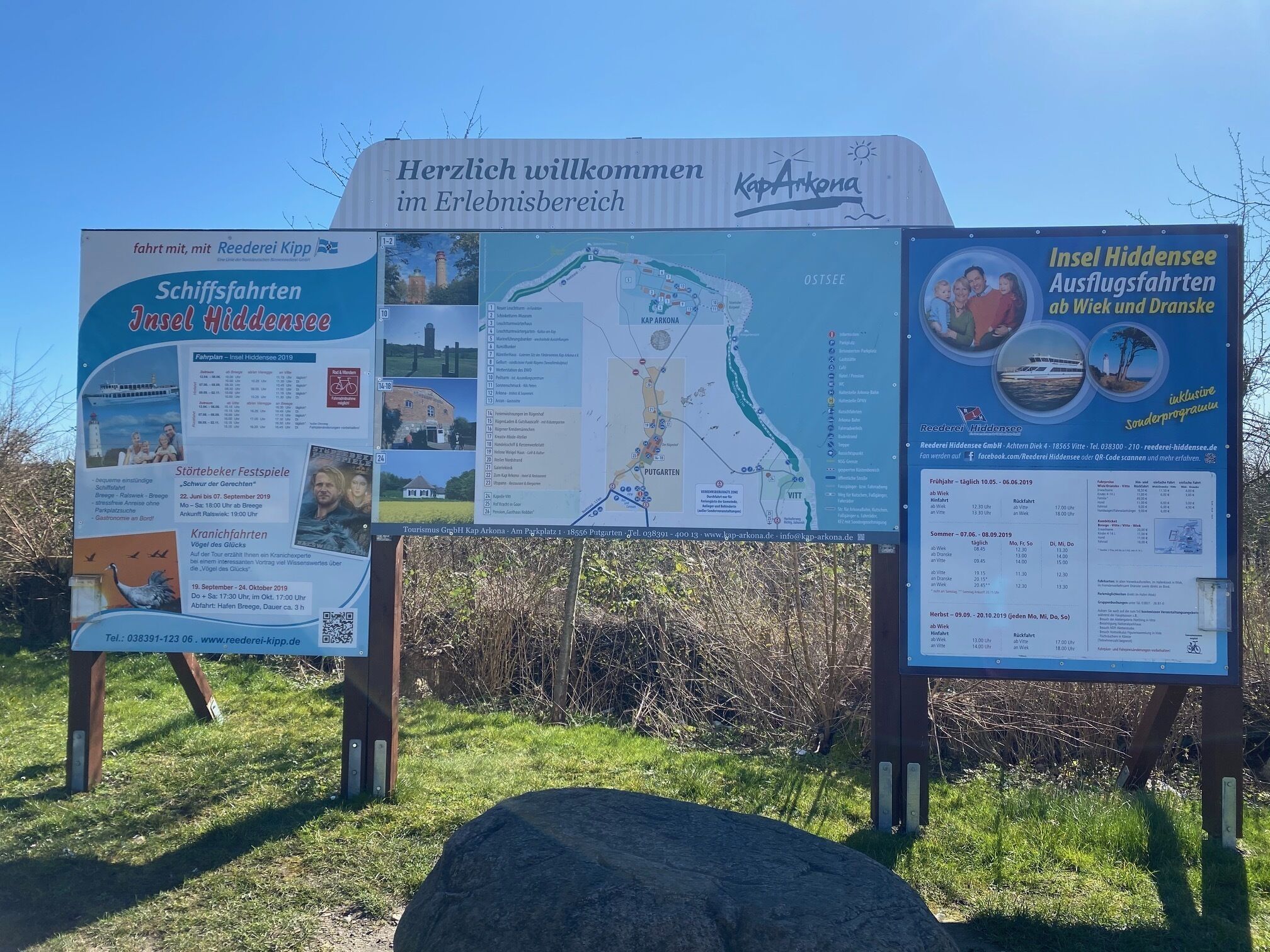 Übersicht Erlebnisbereich Kap Arkona