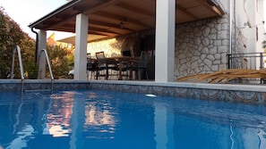 Piscine chauffée