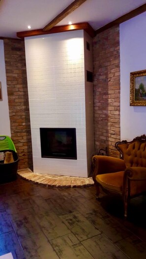 Interior - Close to the water, fireplace, fenced property, for dogs and families (Nowe Warpno)