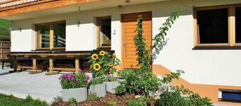 Holiday home Sonnhof am Walchsee in Tyrol, near the lake, lake view, garden, play area