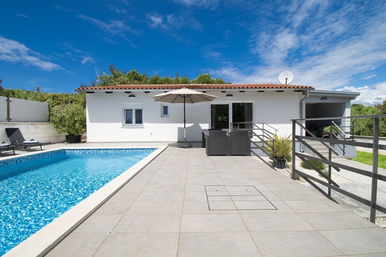 Außenpool, beheizter Pool