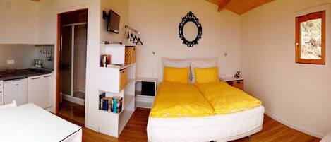 1 Schlafzimmer, Bügeleisen/Bügelbrett, kostenloses WLAN, Bettwäsche