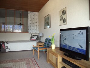 2 bedrooms, WiFi, bed sheets - Sunny 3.5 room apartment in a quiet but central location (Davos)