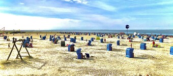 børnevenlig hus med 3 soveværelser (6 Pers.) strand WLAN gratis