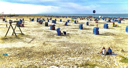 maison-enfant convivial 3 chambres (6 pers.) plage WiFi gratuit