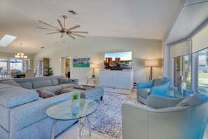 Télévision, chaîne hi-fi