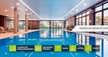 Ostsee Kolberg Polen 300m zum Strand Hallenbad Fitnessraum Spielplatz Restaurant