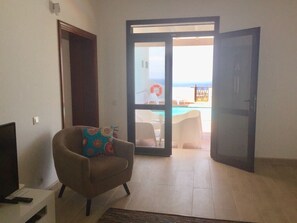 Interior - modern villa with stunning sea views and private pool (Macher)
