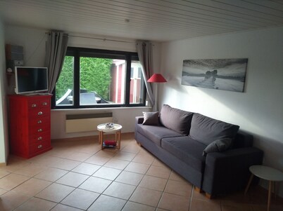 comfortable holiday house at lake Fleesen - 250m from water, Mediterranean ambie