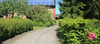 Charmante familie- en huisdier-vriendelijke appartement in een landelijke idylle - pure ontspanning