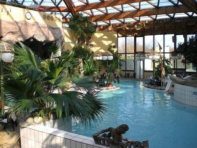 Detached flat-roof bungalow near to the beach
