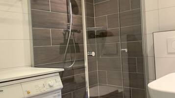 Shower, hair dryer