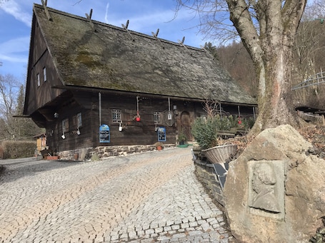 Exterior. Apartment for young and old