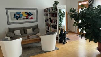 Fernseher, DVD-Player, Kinderspielzeug, Bücher