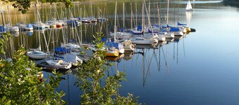 Sailhouse Edersee Ferienhaus - seenah, infrarød hytte
