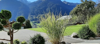 Sunny, central yet quiet location with fantastic views!