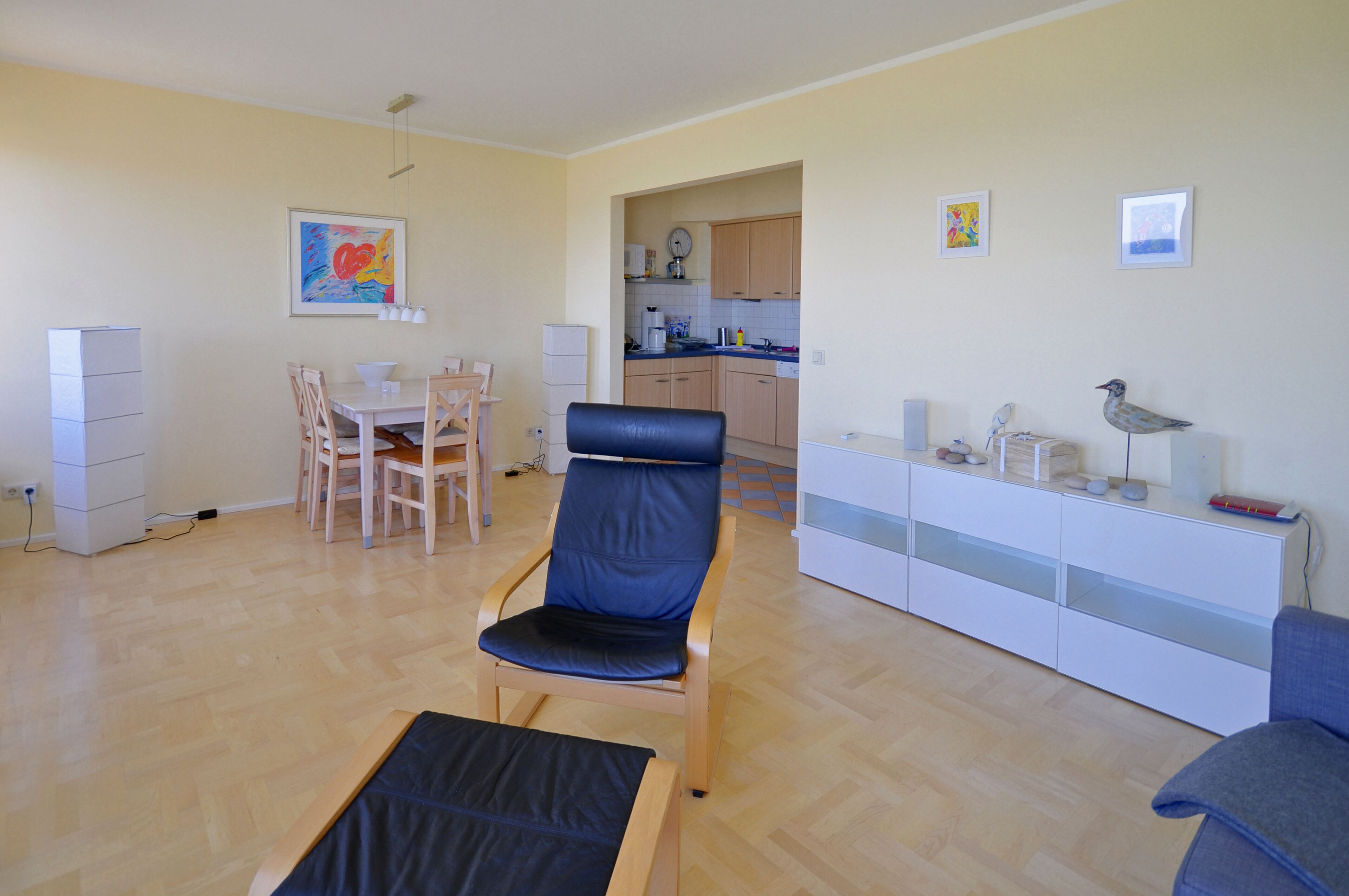 Apartment "pier" with direct sea view