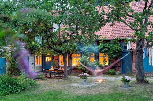 Listed building ensemble in the Rundlingsdorf in Wendland