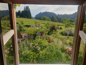 Interior - Apartment in a single farm location overlooking meadows, forests and nature. (Maierhöfen)