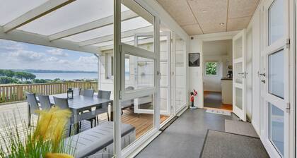 Maison de vacances familiale avec vue panoramique sur le fjord d'Aabenraa